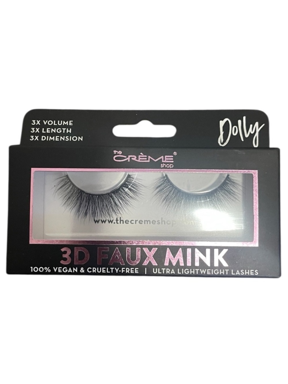 🪷 NIP 3D Faux Mink Lashes DOLLY - Black